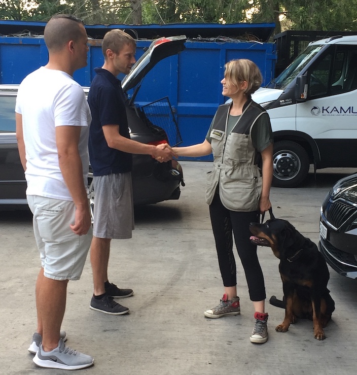 Listenhunde Training